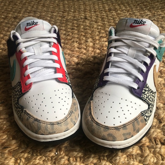 Nike Dunk Low Safari Mix. Size 6 - Picture 4 of 16